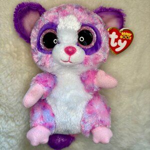NWT Becca the Pink Racoon TY Beanie Babies Boos